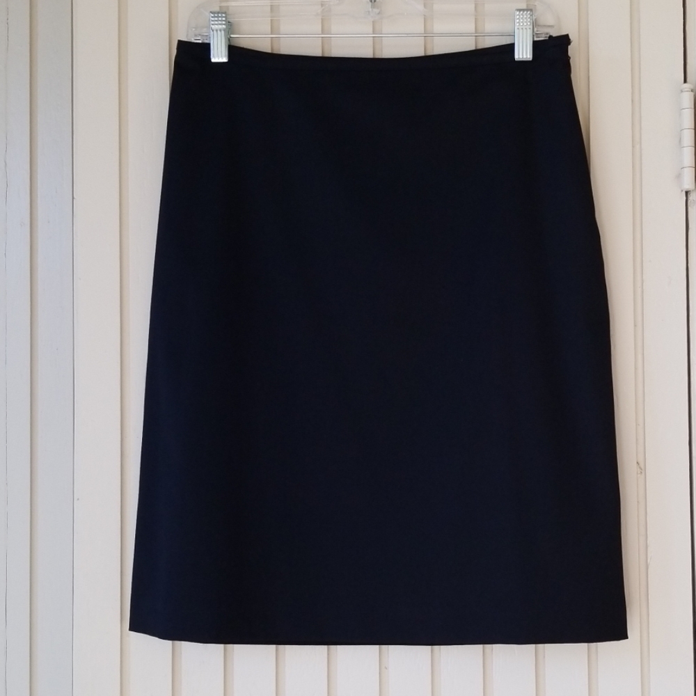 Black Straight Skirt Size 8